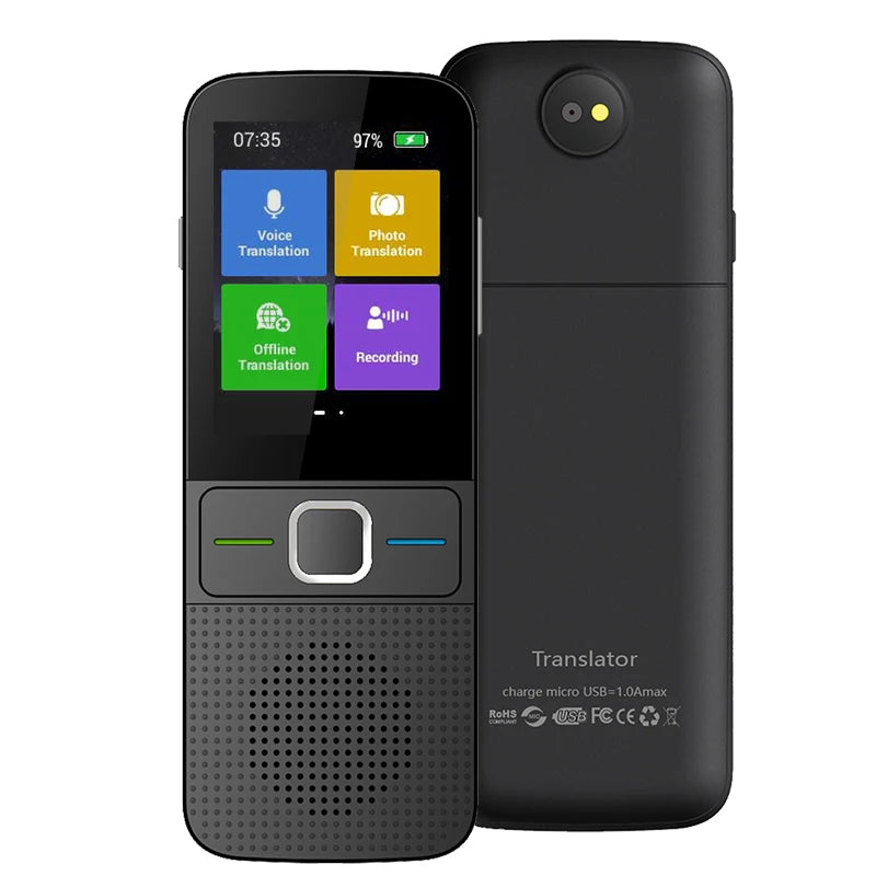 T10 Smart Voice Translator 137 Multi Languages In Real Time Online Instant Off Line Translation AI Learning Conversion