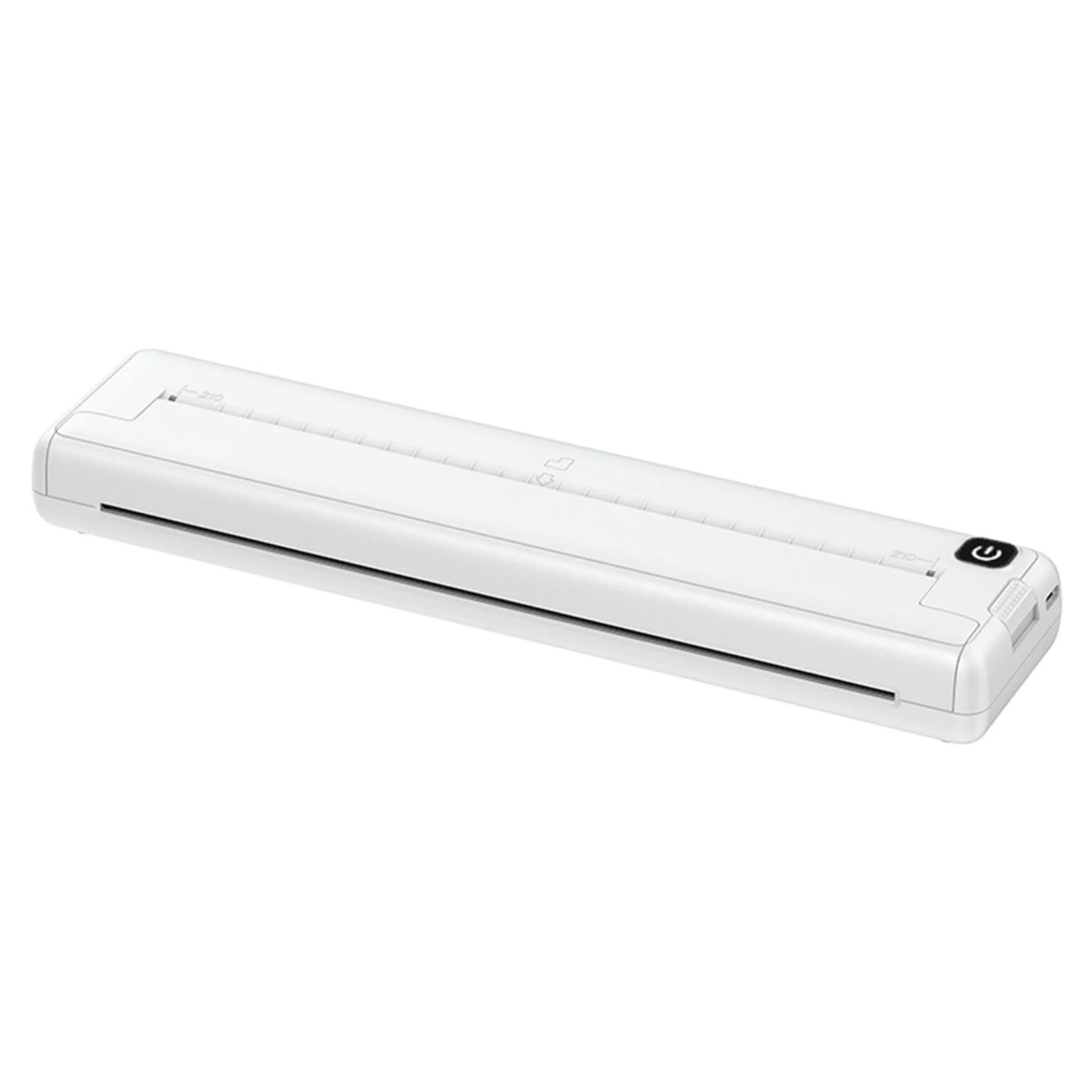 A4 Continuous Thermal Bluetooth Printer Wireless Maker PDF Webpage Contract Picture Printers Thermal Paper No Need Ink